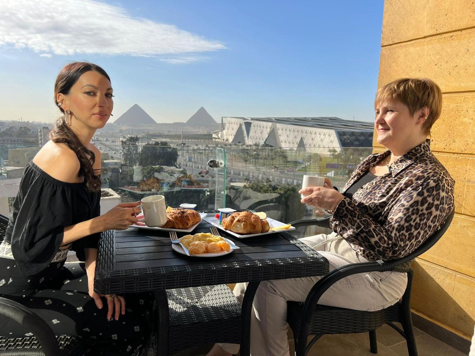 Asia Grand Museum & Pyramids View Nazlat as Sammān Exterior foto